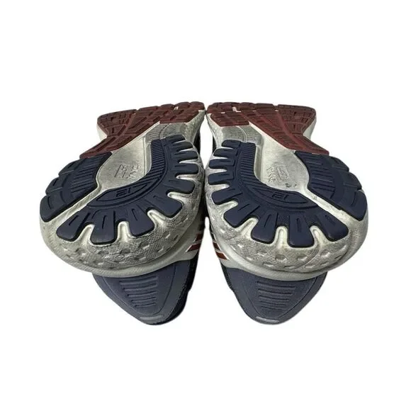 Brooks Adrenaline GTS 21 blue and red running shoes size 9 - Picture 11 of 14